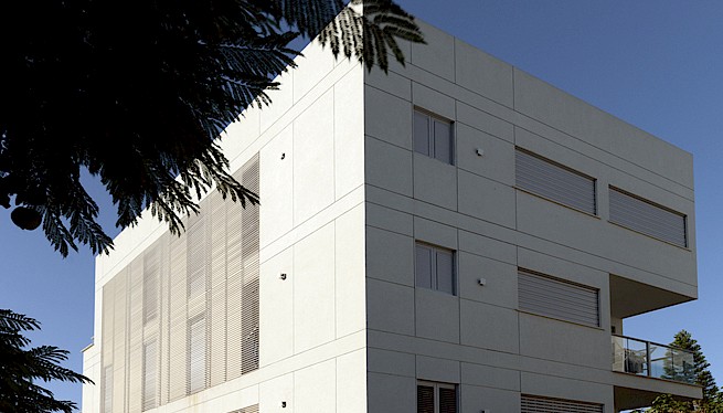 מ. גיא אדריכלים | תכנון בניינים מגורים משותפים | פרויקט קורן