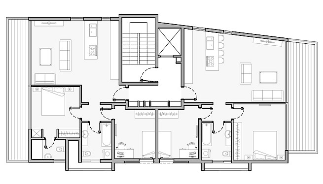 מ. גיא אדריכלים | תמ"א 38/2 | פרויקט השרון 6, הרצליה