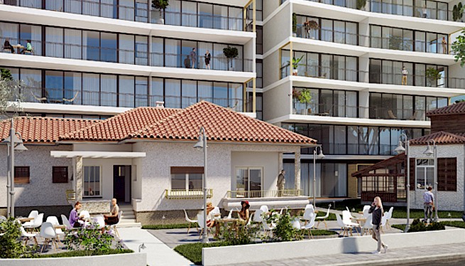 מ. גיא אדריכלים | בתים משותפים | פרויקט בני בנימין-הנדיב, הרצליה