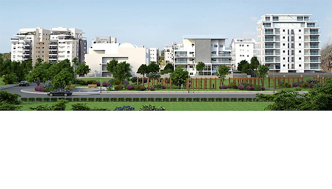 מ. גיא אדריכלים | תוכנית בנין עיר | דן שומרון - דיור להשכרה בהישג יד, הרצליה