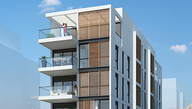 מ. גיא אדריכלים | תוכנית בנין עיר | פרויקט העצמאות 81, הרצליה