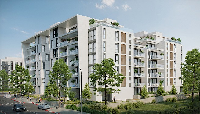 מ. גיא אדריכלים | בתים משותפים | נוה זמר 2051, רעננה