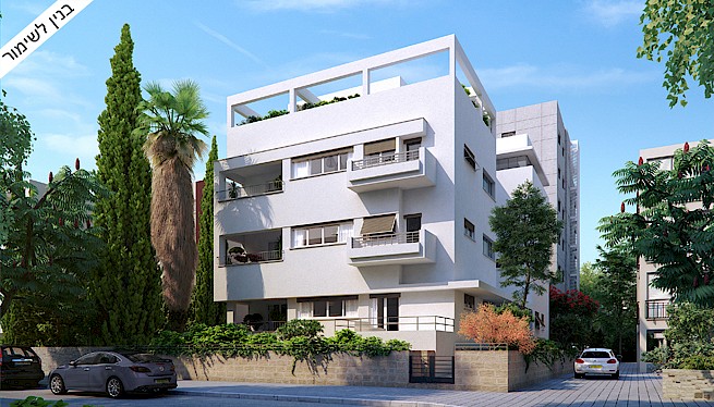 מ. גיא אדריכלים | בתים משותפים | פרויקט הנדיב 14, הרצליה