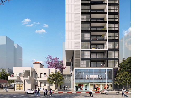 מ. גיא אדריכלים | תוכנית בנין עיר | פרויקט סוקולוב 51, הרצליה