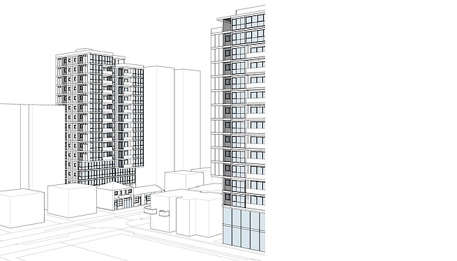 מ. גיא אדריכלים | תוכנית בנין עיר | פרויקט סוקולוב 34, הרצליה