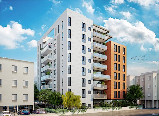 מ. גיא אדריכלים | תמ"א הריסה ובניה | פרויקט מגיני נגבה 4, הרצליה