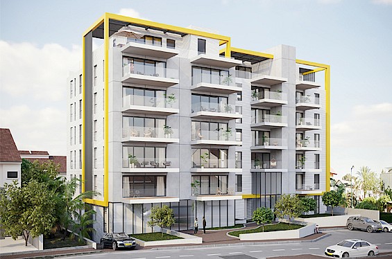 מ. גיא אדריכלים | תמ"א הריסה ובניה | פרויקט פתח תקוה 10-12, הרצליה