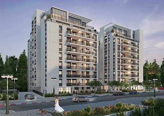 מ. גיא אדריכלים | בתים משותפים | פרויקט גליל ים 110, הרצליה