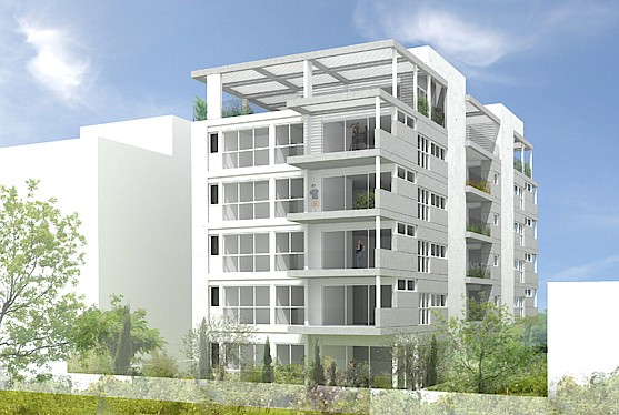 מ. גיא אדריכלים | תמ"א הריסה ובניה | פרויקט הבנים, הרצליה