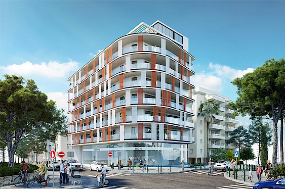 מ. גיא אדריכלים | בתים משותפים | פרויקט ההגנה 53, הרצליה