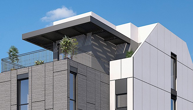 מ. גיא אדריכלים | בתים משותפים | פרויקט פלמ"ח 13, הרצליה