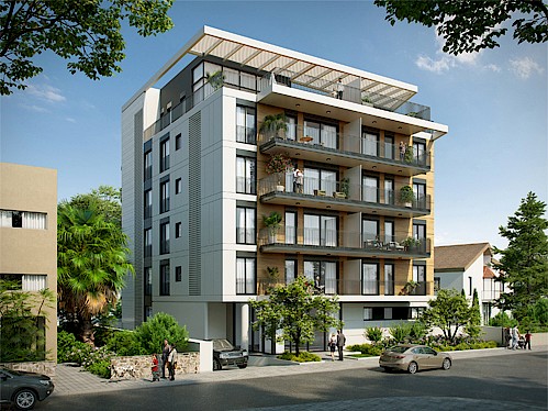 מ. גיא אדריכלים | תמ"א הריסה ובניה | פרויקט שרה מלכין 8, הרצליה